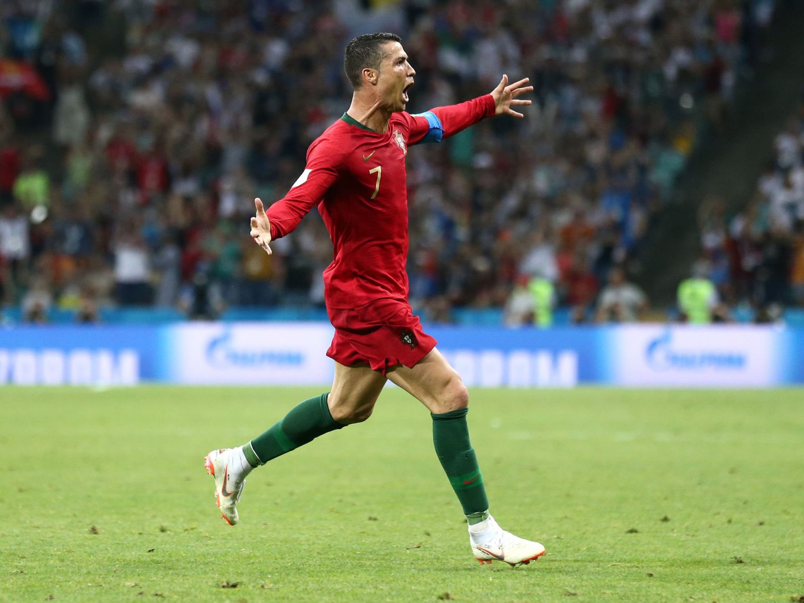 cristiano ronaldo hat-trick against spain sets wor