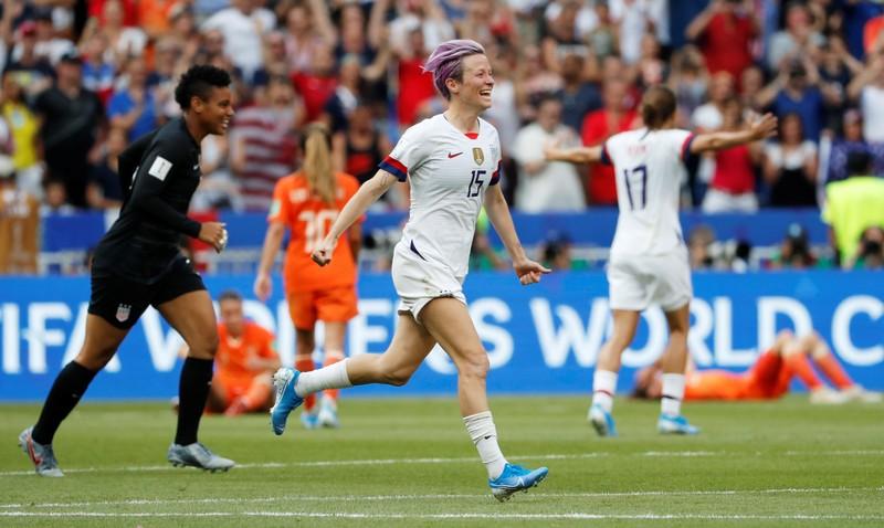 USA beat Netherlands 2-0 to win Women's World Cup
